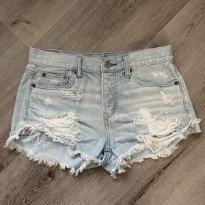 American Eagle low-rise jean shorts